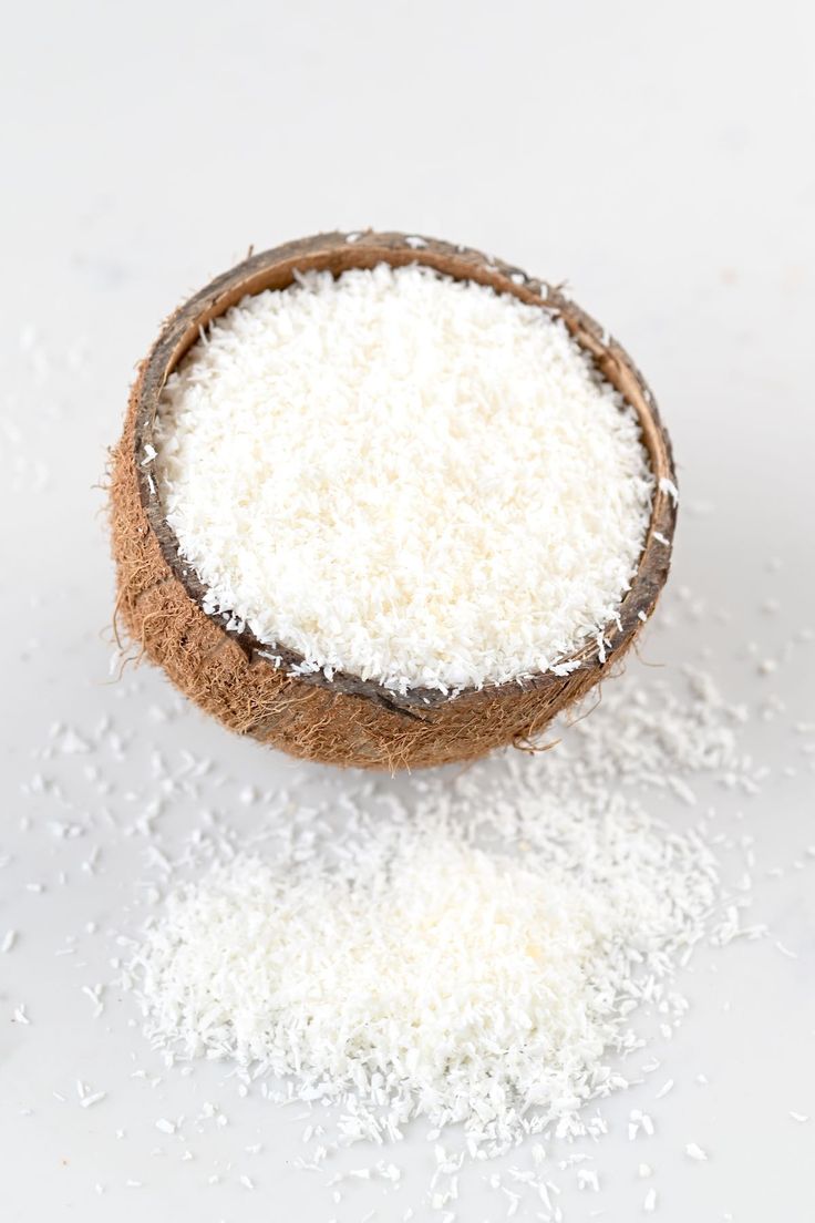 Desiccated coconut