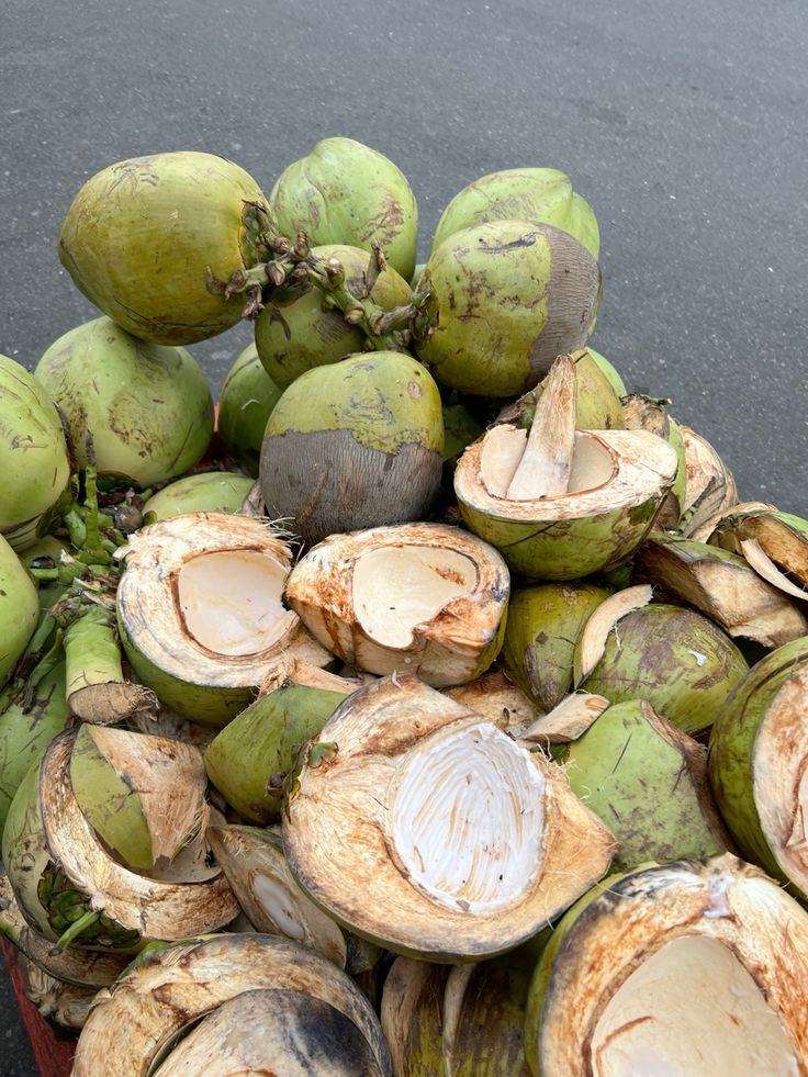 Young nuts · Coconut