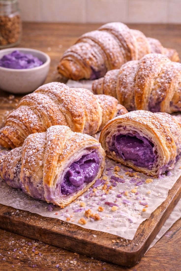 Croissants · Ube