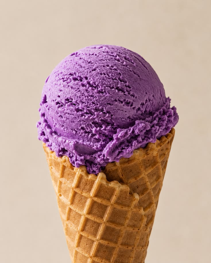 Ice cream · Ube